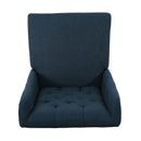 Sophisticated Tufted Dining Chair With High Back Design