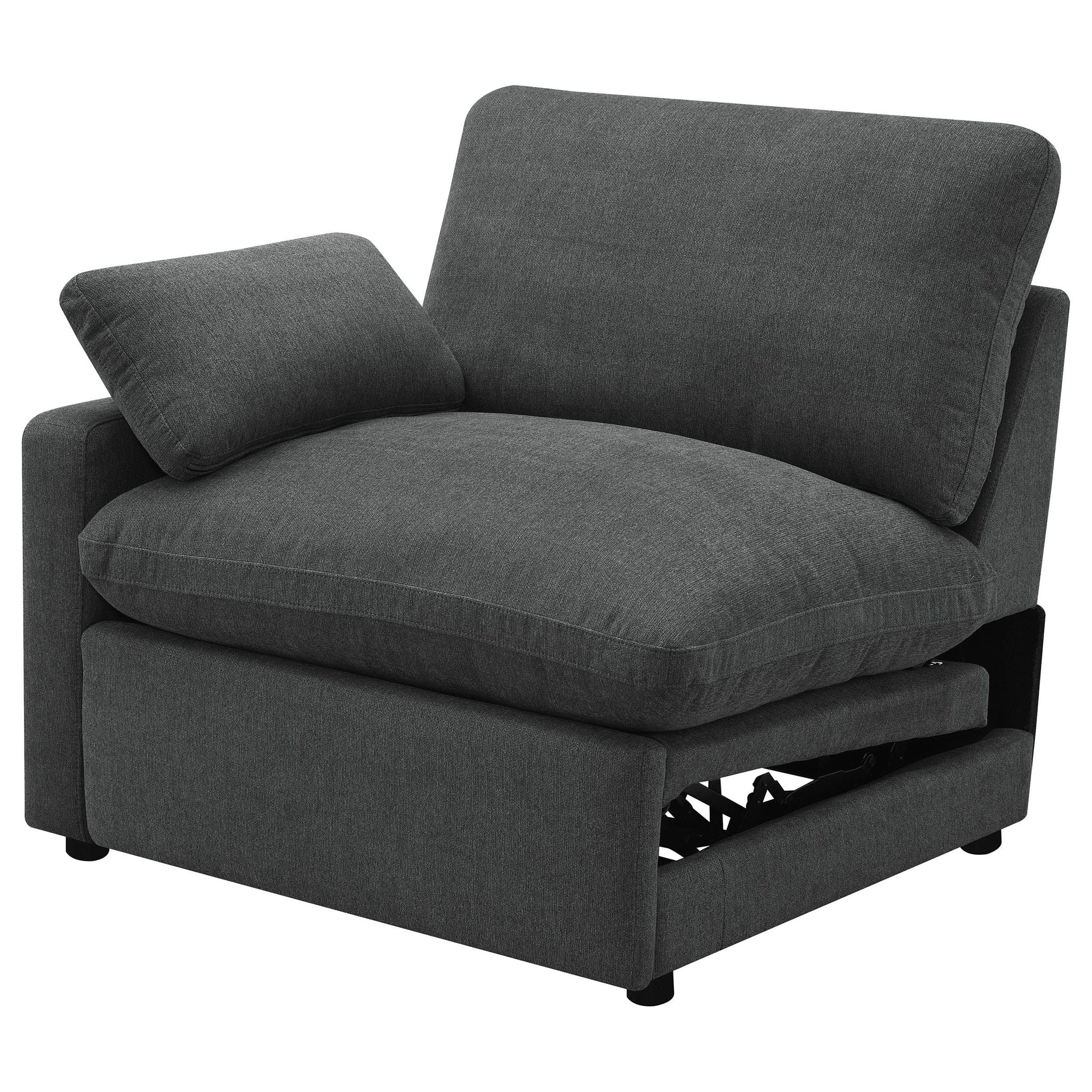 Collins Modular LAF Power Recliner Dark Grey