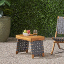 Outdoor Wooden Foldable Side Table - Teak