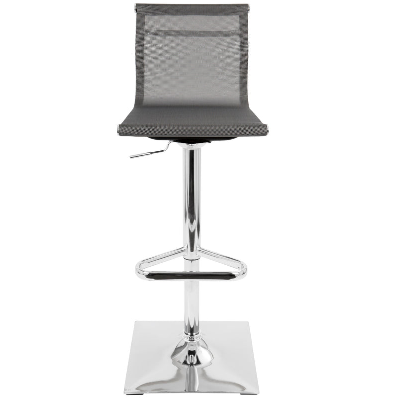 Mirage - Contemporary Adjustable Barstool With Swivel