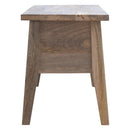 Lid Up Storage Bench - Oak