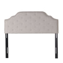Luella - Button Tufted Upholstered Headboard