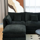 U Shaped Sectional Cloud Couch For Living Room
