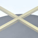 Dyson - Three Table Cocktail Set - Gold Metallic With Black Shelf