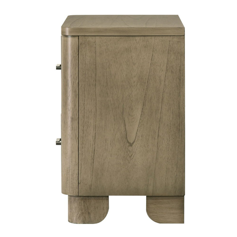 Lakkari - Nightstand - Antique Oak