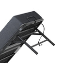 Twin Folding Bed With Memory Foam Mattress Portable Rollaway Bed Sturdy Metal Frame - Brushed Nickel