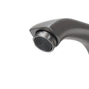 Modern Freestanding Bathroom Vanity With Ceramic Sink, Hot And Cold Faucet, 1 Door Cabinet & Open Shelf