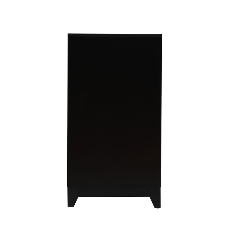 TV Stand For TVs Up To 65", Modern Entertainment Center Media Console Cabinet With 2 Spacious Storage Space