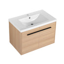 Bathroom Vanity Set With Resin Countertop Sink, 2 Doors