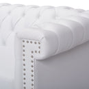 Chesterfield Style 3 Seater Sofa With Deep Button Tufting