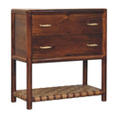 Regency - Woven 2 Drawer Nightstand - Brown