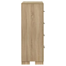 Arielle - 4-Drawer Bedroom Chest Of Drawers - Light Oak