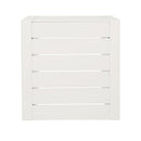 Aluminum Outdoor C - Shaped Side Table For Patio