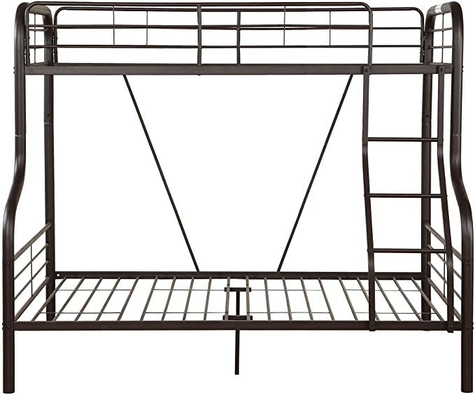 ACME Cairo Bunk Bed (Twin/Full) in Sandy Black 37610 - Atlantic Fine Furniture Melbourne FL