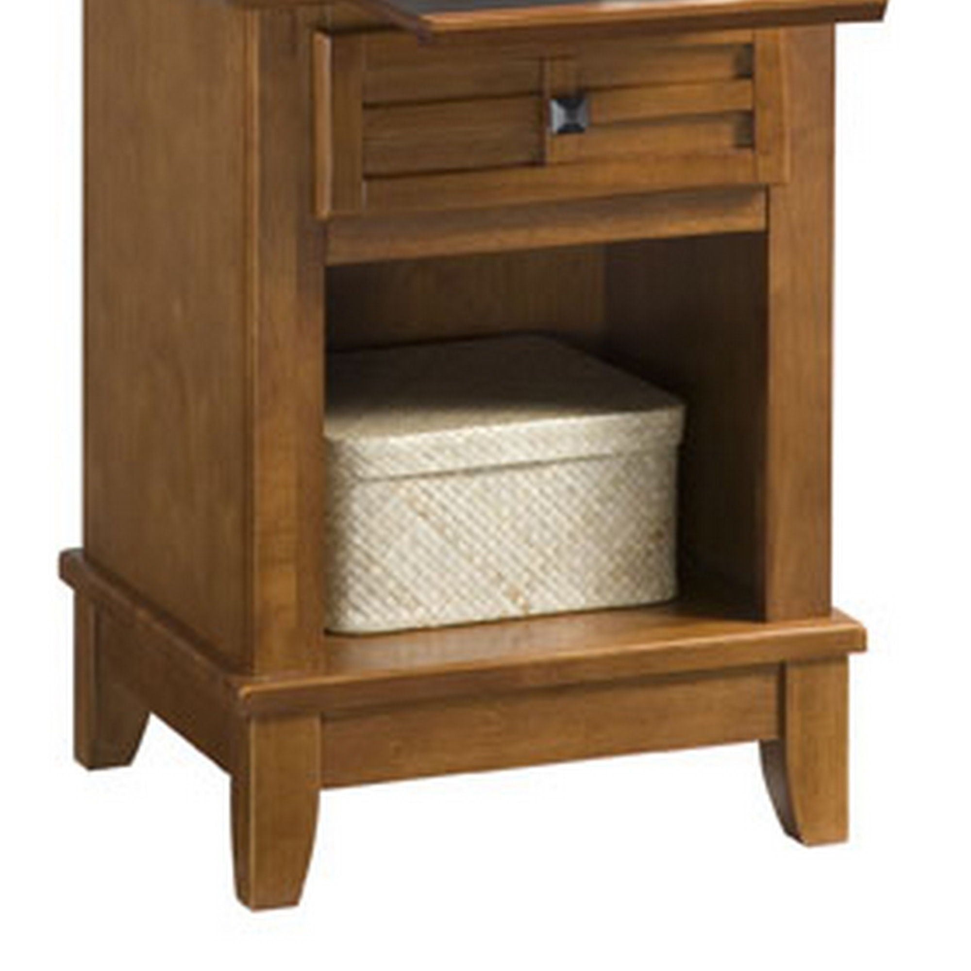 Arts & Crafts - Wood Nightstand - Light Brown