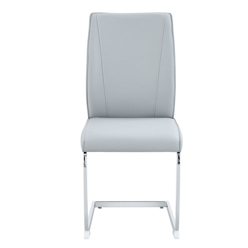 Luxury Simple Arch Chair, High Resilience With Metal Legs