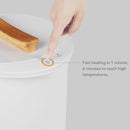 Towel Warmers, Luxury Bucket Towel Warmers, Large Towel Warmers For The Bathroom, Fits Up To 2 Oversized Towels - White