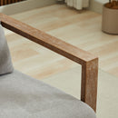 Swivel Modern Upholstered Accent Chair With Armrests