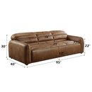 Rafer - Sofa - Cocoa Top Grain Leather - Atlantic Fine Furniture Inc