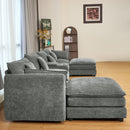 U Shaped Sectional Cloud Couch For Living Room