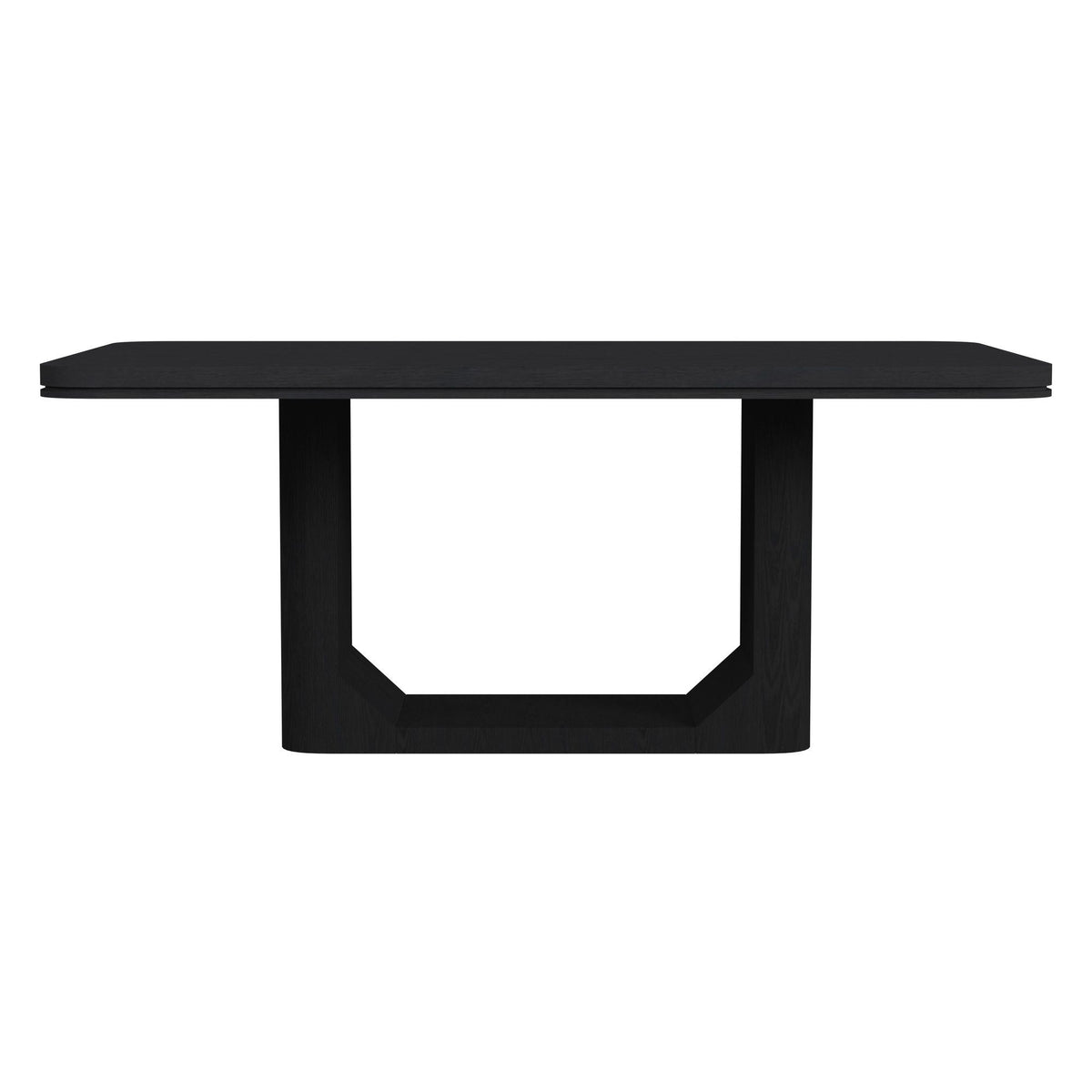 Rosalie 72" Rectangular Dining Table in Black by Elements International, view 10