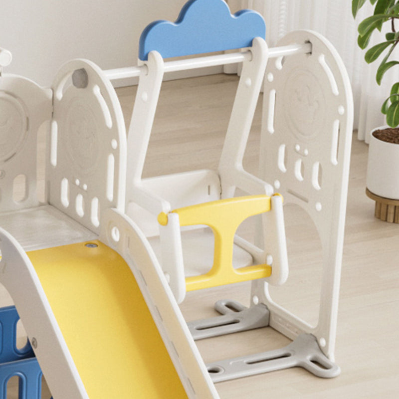 Toddler Slide Kids Playground With Basketball Hoop And Swing