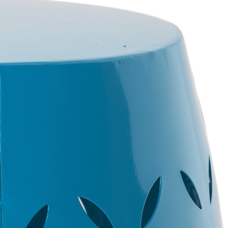 Lilac - Lace Cut Side Table, Compact Design