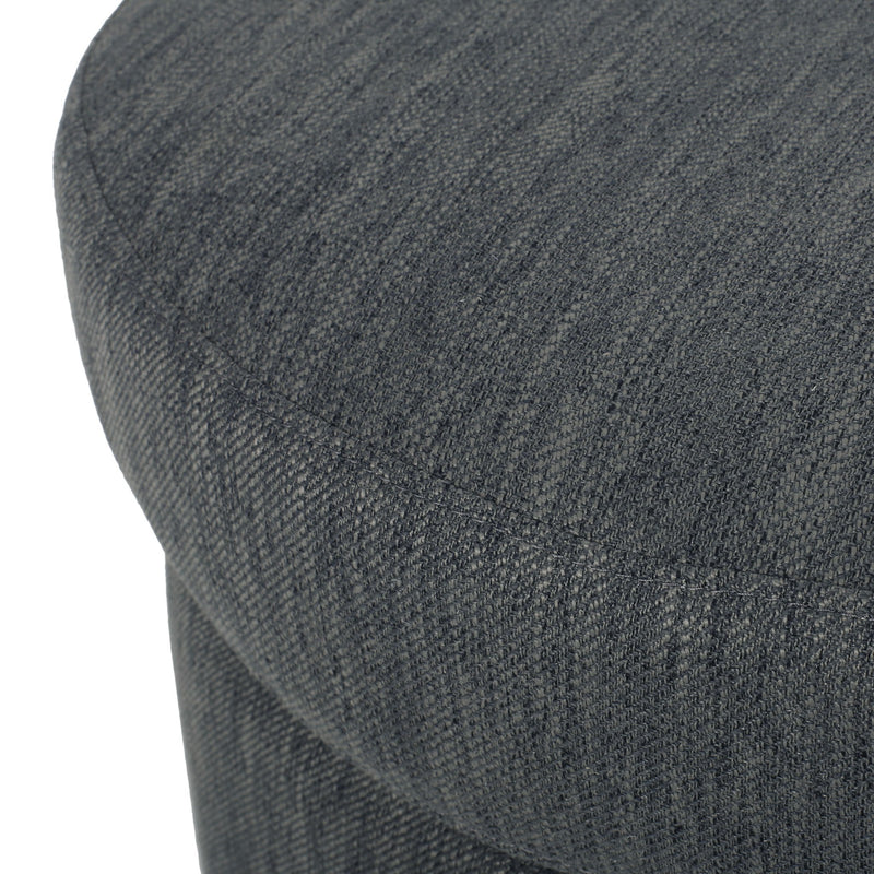 Swivel Club Chair With Circular Design
