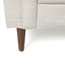 Sophisticated Loveseat With Diamond Stitched Detailing
