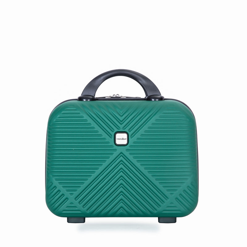 4 Piece Lightweight Suitcase, Makeup Box, Aircraft Wheels