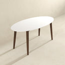 Ada - Mid-Century Modern Style Oval Dining Table
