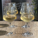 Tritan Lexington - Leadingware Wine Glass Set, Unbreakable 15Oz Bpa Free Plastic Wine Glasses (Set of 4) - Clear