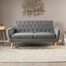 Mid - Century Tufted Loveseat