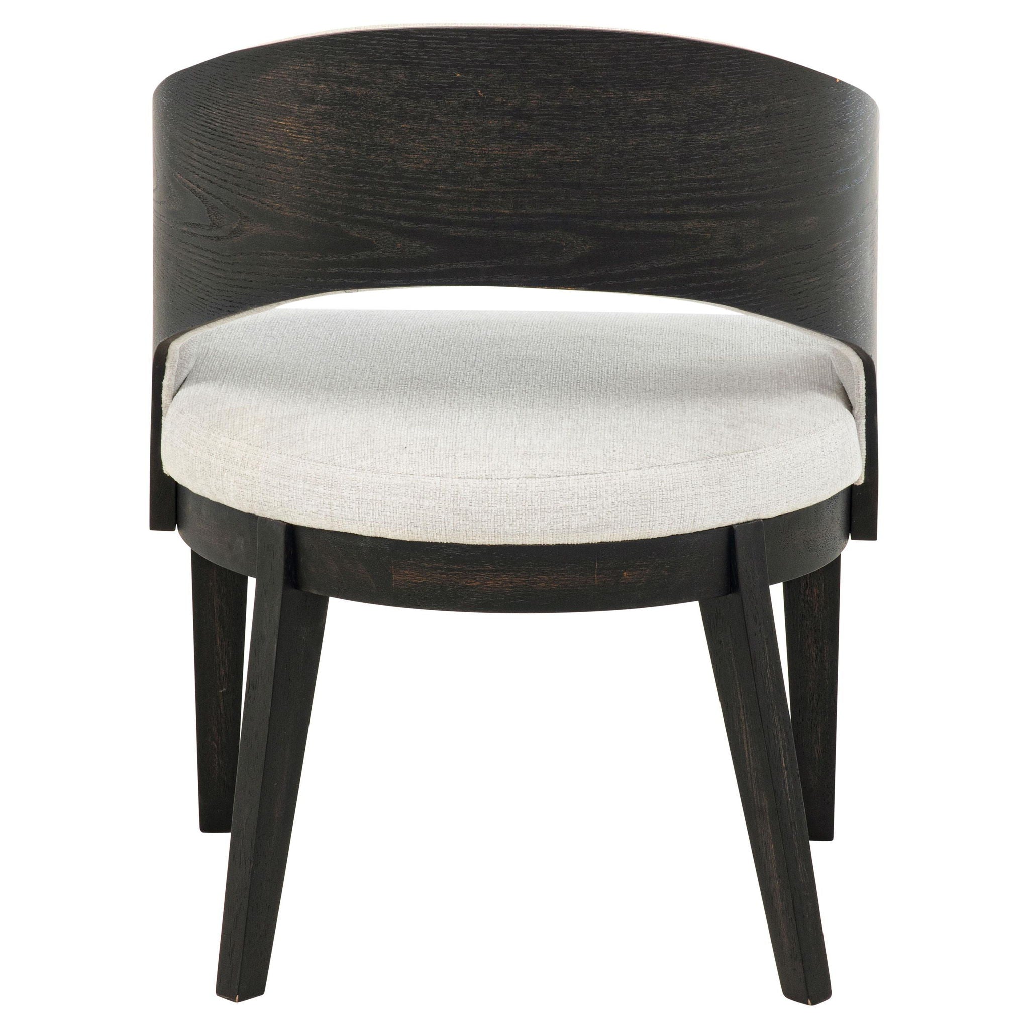 Leandro Upholstered Dining Arm Chair Cream (Set of 2) - Atlantic Fine Furniture Melbourne FL