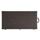 Blake - Wicker Cushion Box - Brown Multi