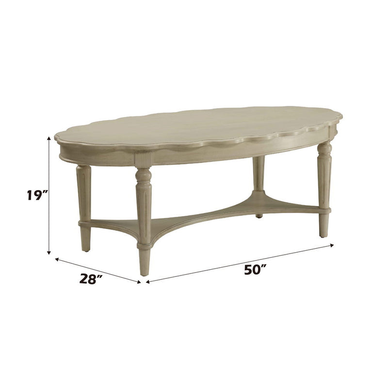 Fordon - Coffee Table - Antique White