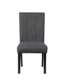 Kusa - 5 Piece Pack Dining Set With Engineering Stone Top - Black