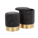 Marla - Contemporary Nesting Ottoman Set