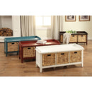 Flavius - Bench w/Storage - Atlantic Fine Furniture Inc