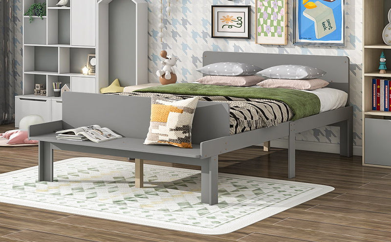 Bed With Footboard Bench