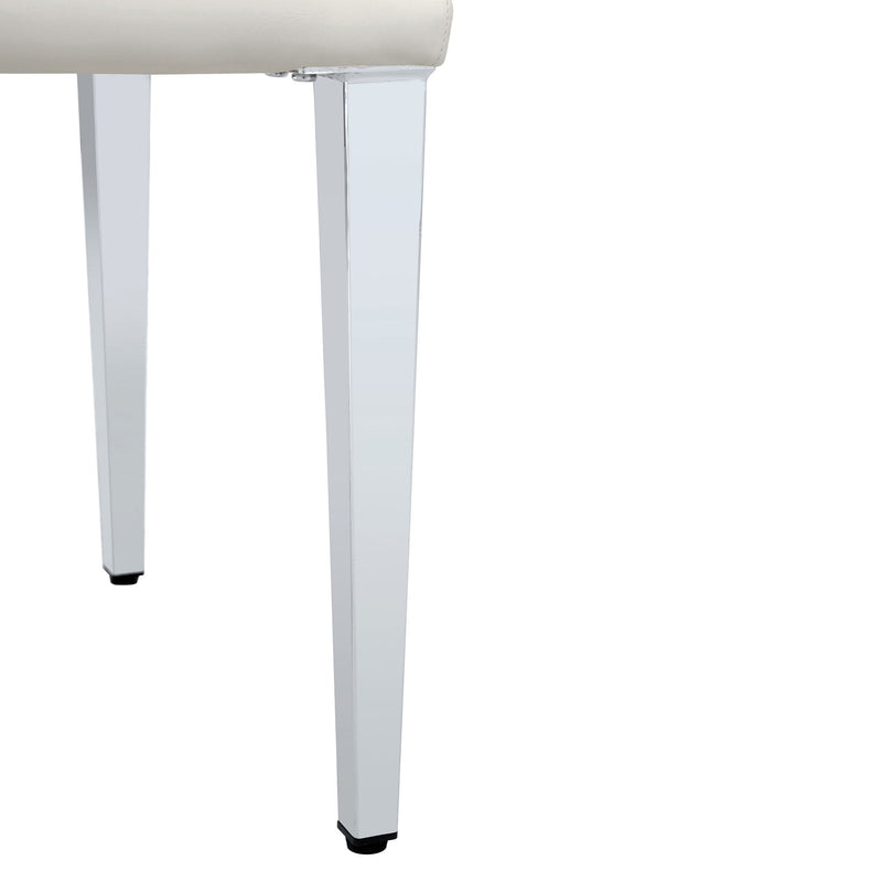 Dining Chairs With Ergonomic Buckle Backrest For Home