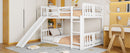 Bunk Bed With Convertible Ladder And Slide