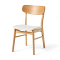 Dining Chairs With Cushioned Seat (Set of 2)