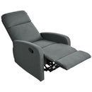 Modern Recliner Manual, Home Theater Chair With Adjustable Backrest