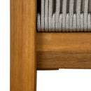 Porto - Outdoor Club Chair - Teak / Beige