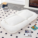 Contemporary Folding Sofa Chair With 5 Adjustable Positions For Gaming, Meditation, And Relaxation