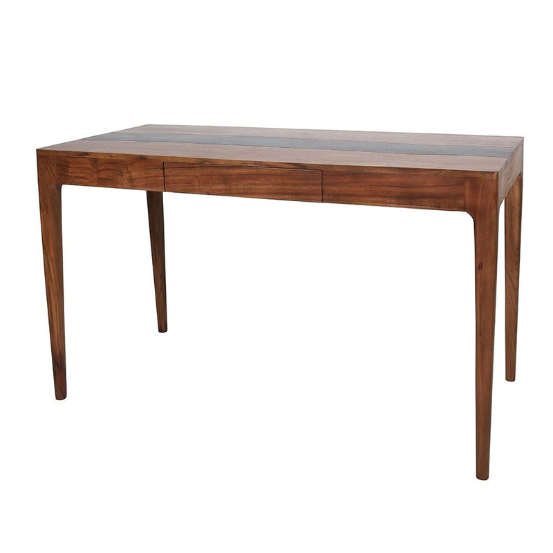 Writing Desk With Drawer - Natural Brown