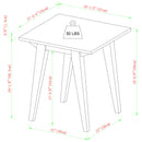 Japandi - Minimal Solid Wood Side Table