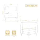 Modular Sectional Sofa Corner Seat