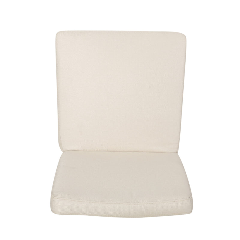 Contemporary Dining Chair With Upholstered Seating And Tapered Legs